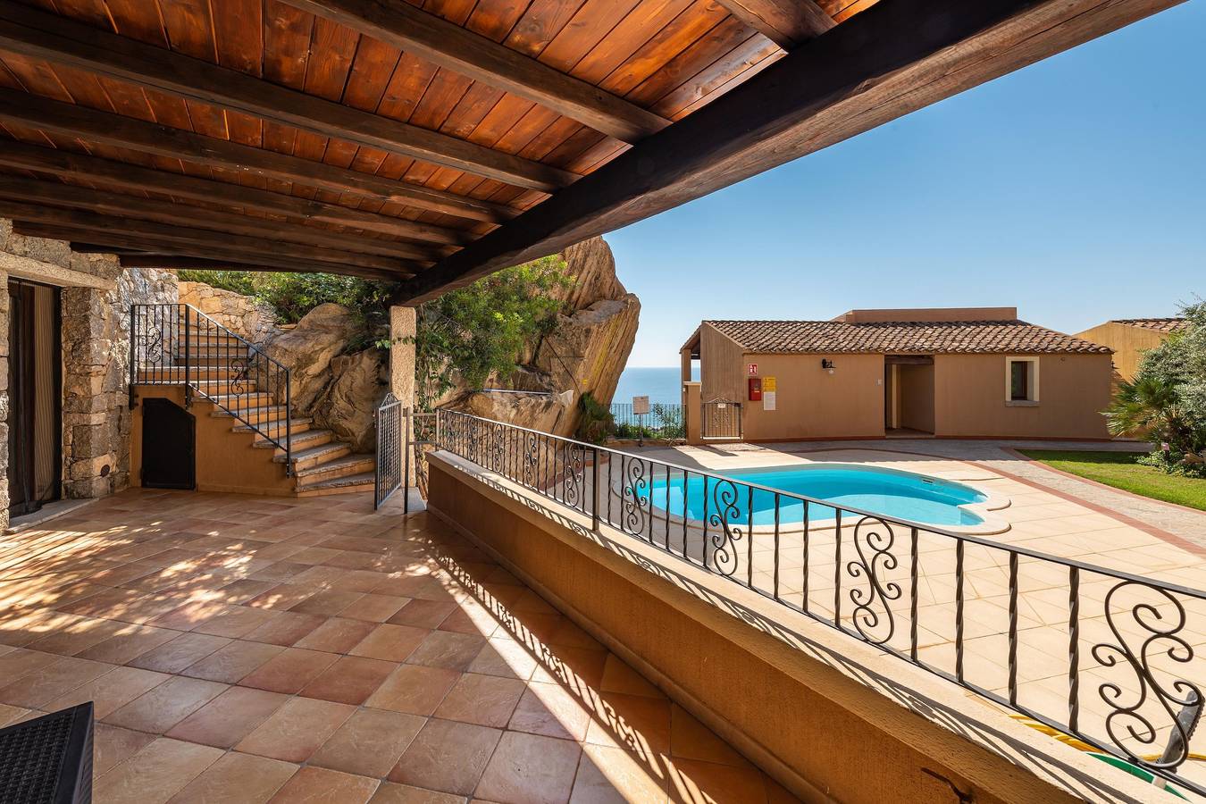 Holiday Home "Villa Susanna N9" with Sea View, Private Terrace and Shared Pool in Costa Rei, Muravera