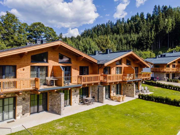 Chalet für 8 Personen, mit Balkon und Garten sowie Sauna - 1