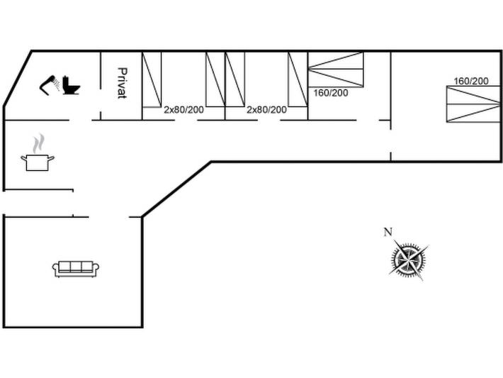 Ferienhaus für 8 Personen, mit Pool und Terrasse, mit Haustier in Kollerup Strand - 2