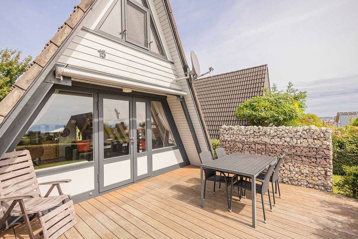 Ferienhaus für 4 Personen, mit Terrasse, mit Haustier am Bodensee