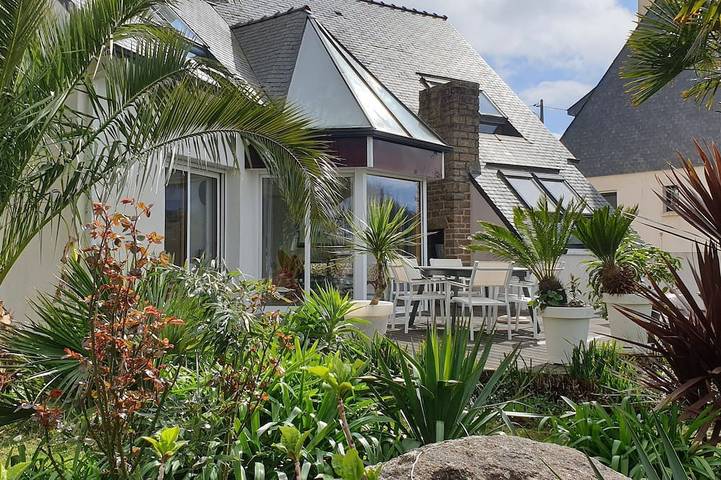 Ferienhaus für 9 Personen, mit Terrasse und Garten, mit Haustier
