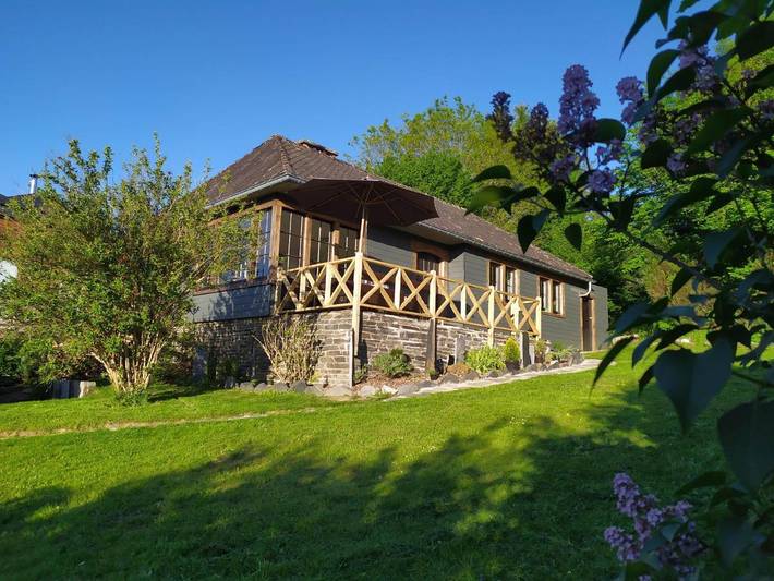 Chalet pour 6 personnes, avec jardin et vue - 1