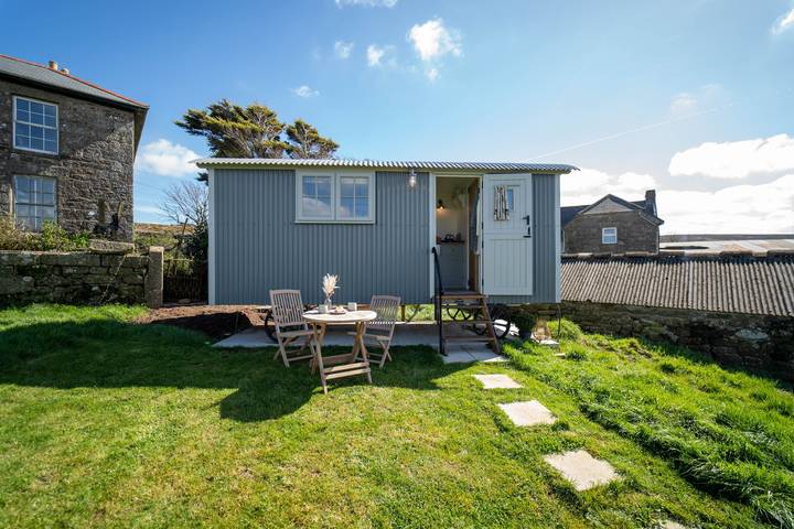 Camping voor 2 personen, met tuin in Cornwall