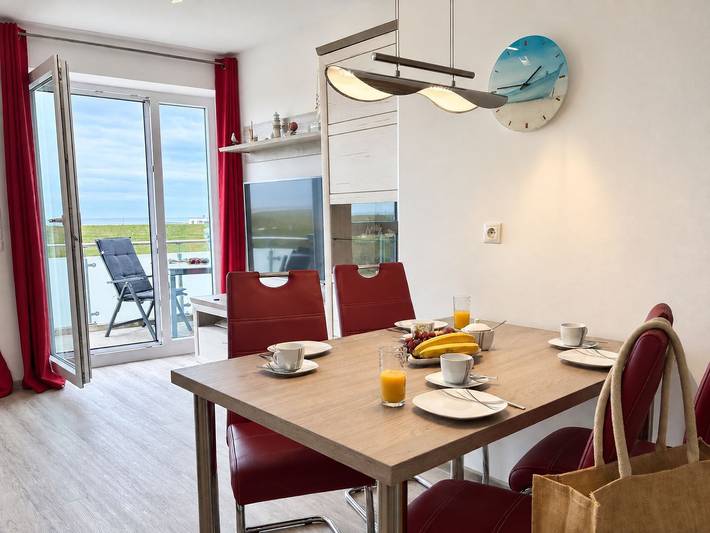 Ferienwohnung für 4 Personen, mit Balkon in Dorum - 2