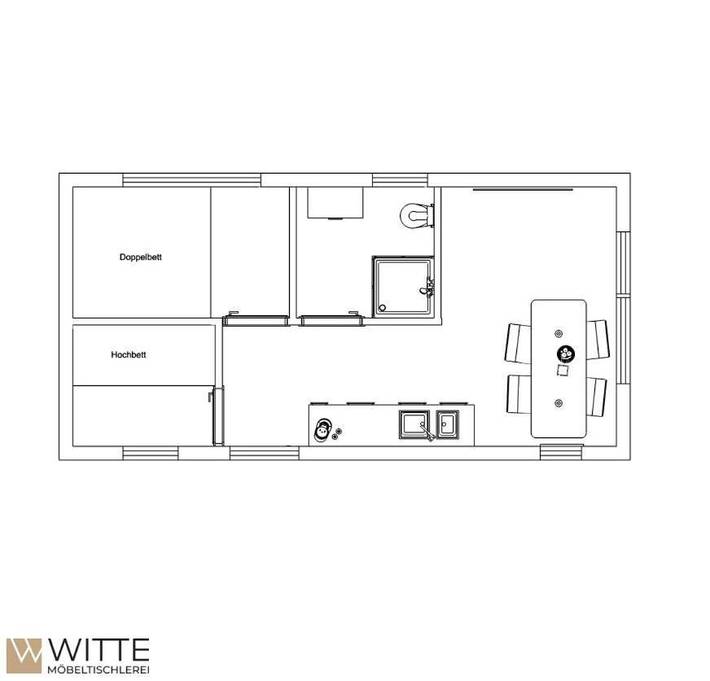 Ferienhaus für 4 Personen, mit Terrasse und Garten sowie Ausblick am Edersee - 4