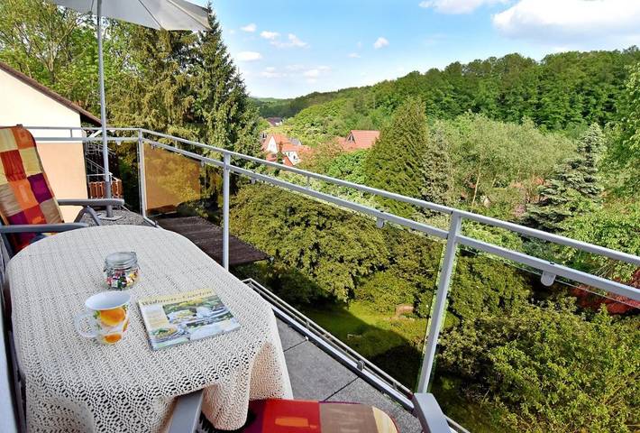 Ferienwohnung für 6 Personen, mit Balkon und Ausblick in Duderstadt
