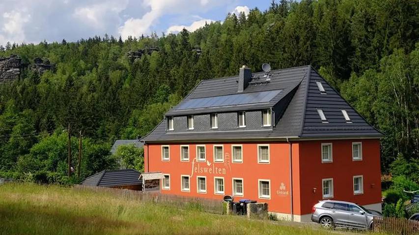 Ferienwohnung für 2 Personen, mit Sauna und Terrasse in Rosenthal-Bielatal