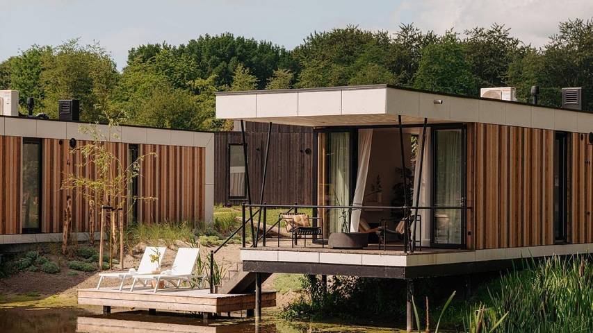 Ferienhaus für 2 Personen, mit Garten und Seeblick, mit Haustier in Flevoland