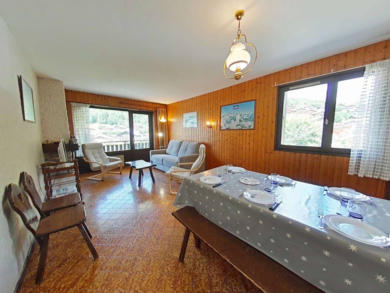 Apartamento entero, Apartamento a pie de pistas, 4 plazas, Le Grand-Bornand in Chinaillon, Le Grand-Bornand