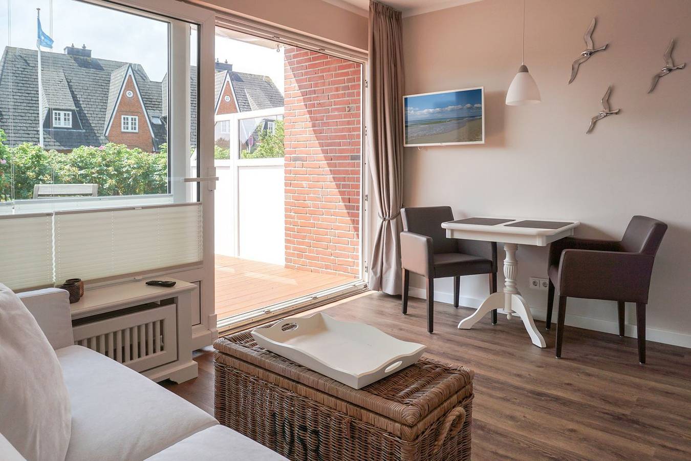 Ganze Wohnung, Inselliebe pur! Viel mehr Sylt-Style können Sie nicht buchen in Wenningstedt, Sylt