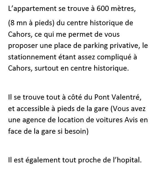 Appartement entier, Lot Of Bed in Cahors, Quercy