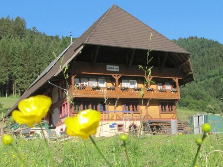 Ferienhaus für 2 Personen, mit Balkon und Terrasse sowie Garten in Gutach (Schwarzwaldbahn)
