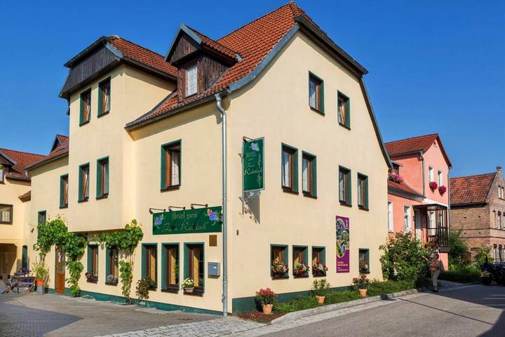 BnB für 2 Personen, mit Terrasse und Garten in Naumburg