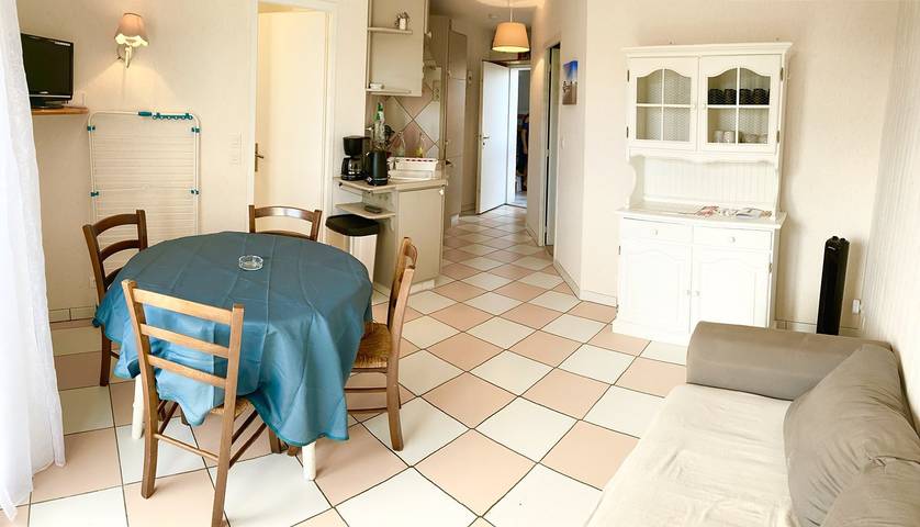 Appartement de vacances pour 4 personnes, avec balcon dans les Landes