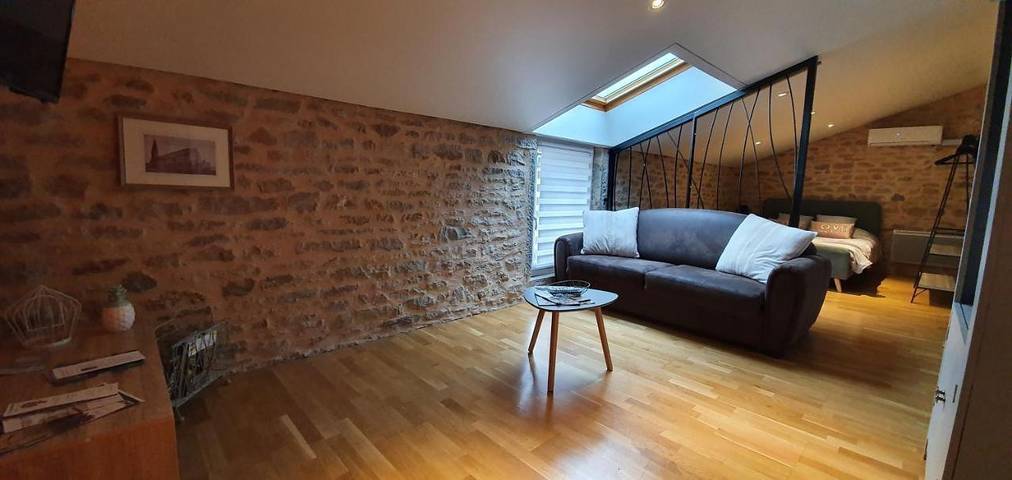 Location de vacances pour 4 personnes, avec terrasse et vue à Cluny - 2