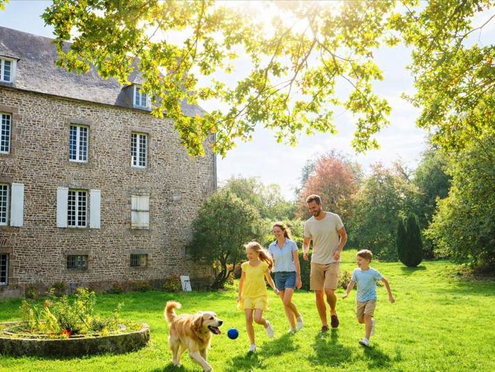 Chambre d’hôte pour 2 personnes, avec jardin ainsi que terrasse et vue, animaux acceptés