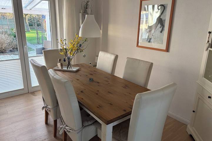 Ferienhaus für 4 Personen, mit Terrasse und Garten, mit Haustier in Husum