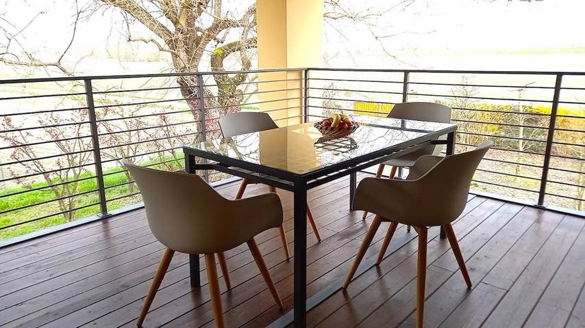 Casa vacanza per 4 persone, con panorama e giardino in Calderara di Reno