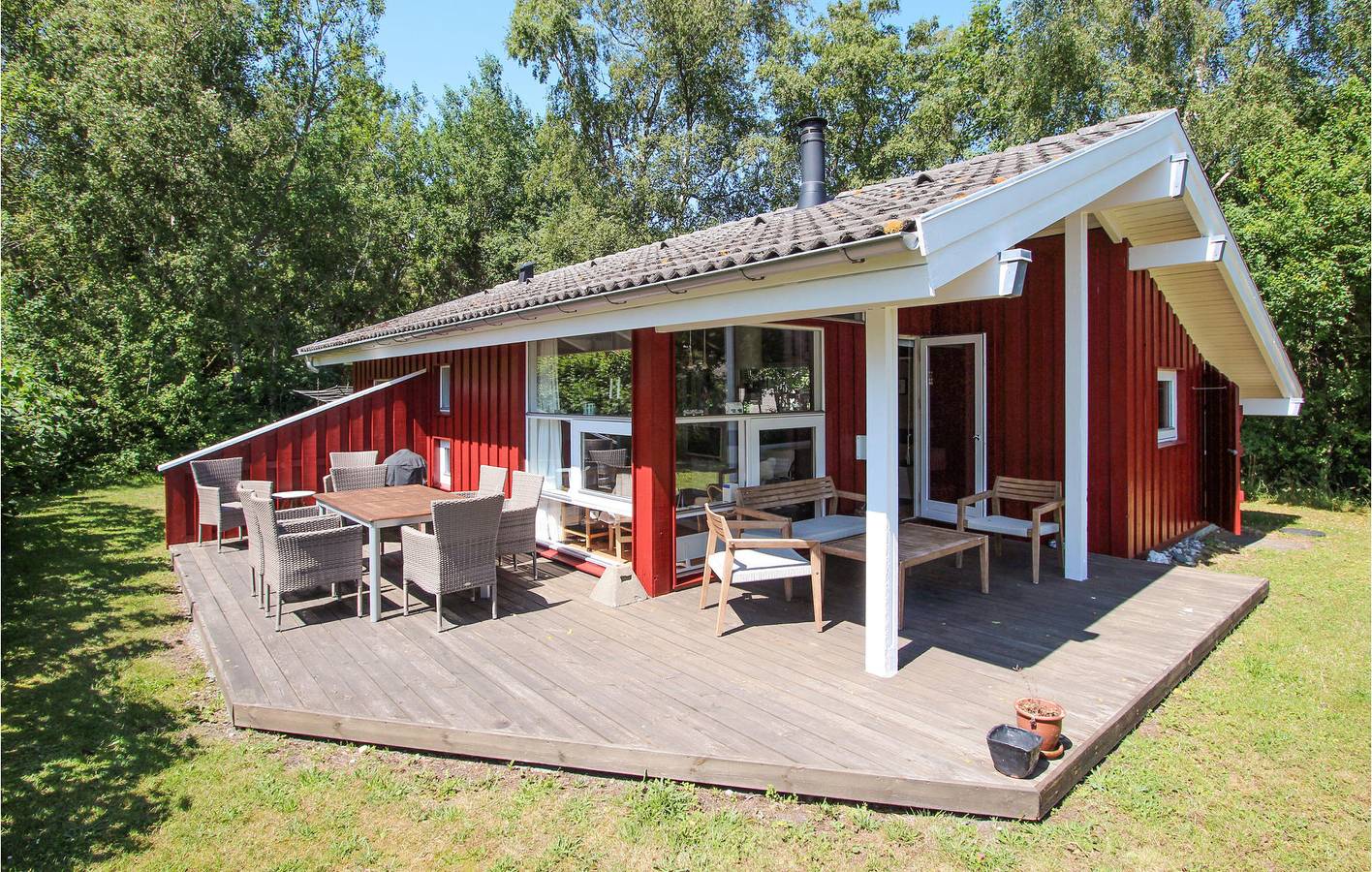 Ferienhaus für 4 Personen mit Garten in Samsø