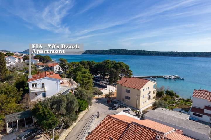 Ferienhaus mit Meerblick für 8 Personen, mit Balkon und Ausblick in Barbat na Rabu - 4