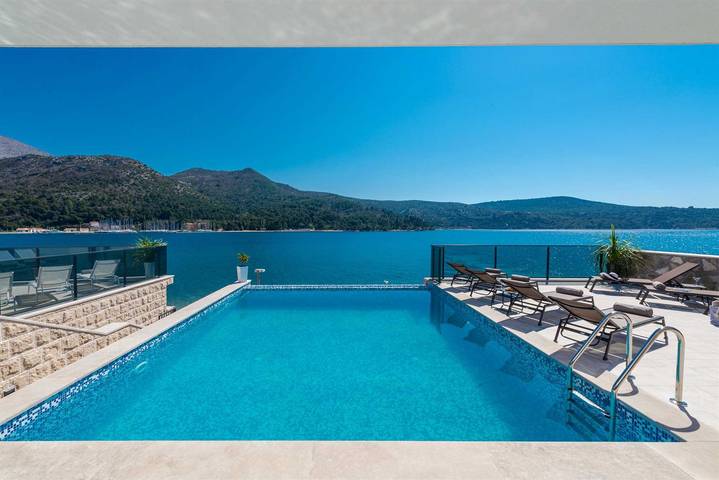 Villa pour 12 personnes, avec terrasse à Slano - 3