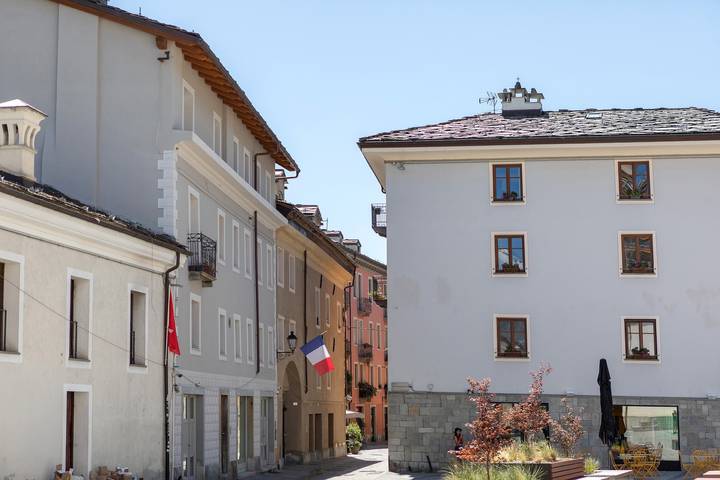 Gîte pour 3 personnes, avec Balcon à Aoste