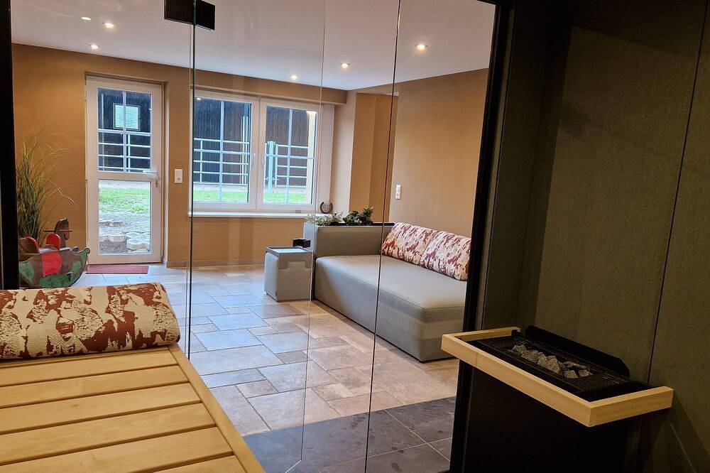 Ganze Wohnung, Wunderschöne großzügige Wohnung mit 2 Schlafzimmern mit Sauna Haustiere erlaubt in Hillesheim, Vulkaneifel