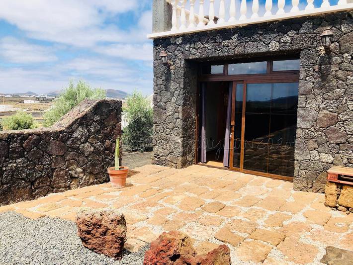 Ferienhaus für 5 Personen, mit Terrasse und Ausblick auf Lanzarote