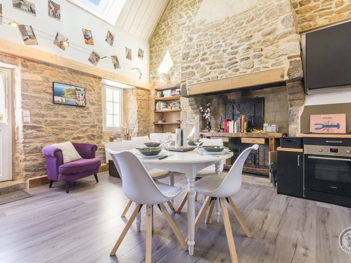 Gîte pour 4 personnes, avec jardin
