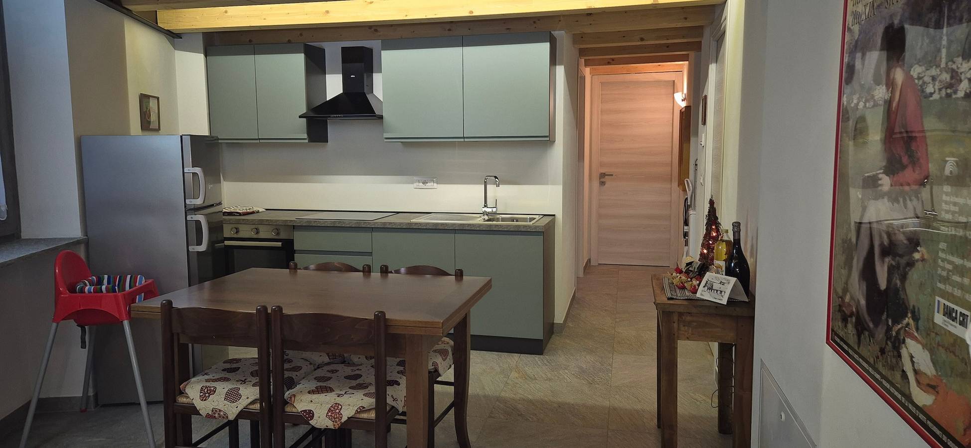 Entire apartment, Apartment '3' with Private Parking, Shared Garden, Central Morgex Location in Morgex, Comune di Morgex