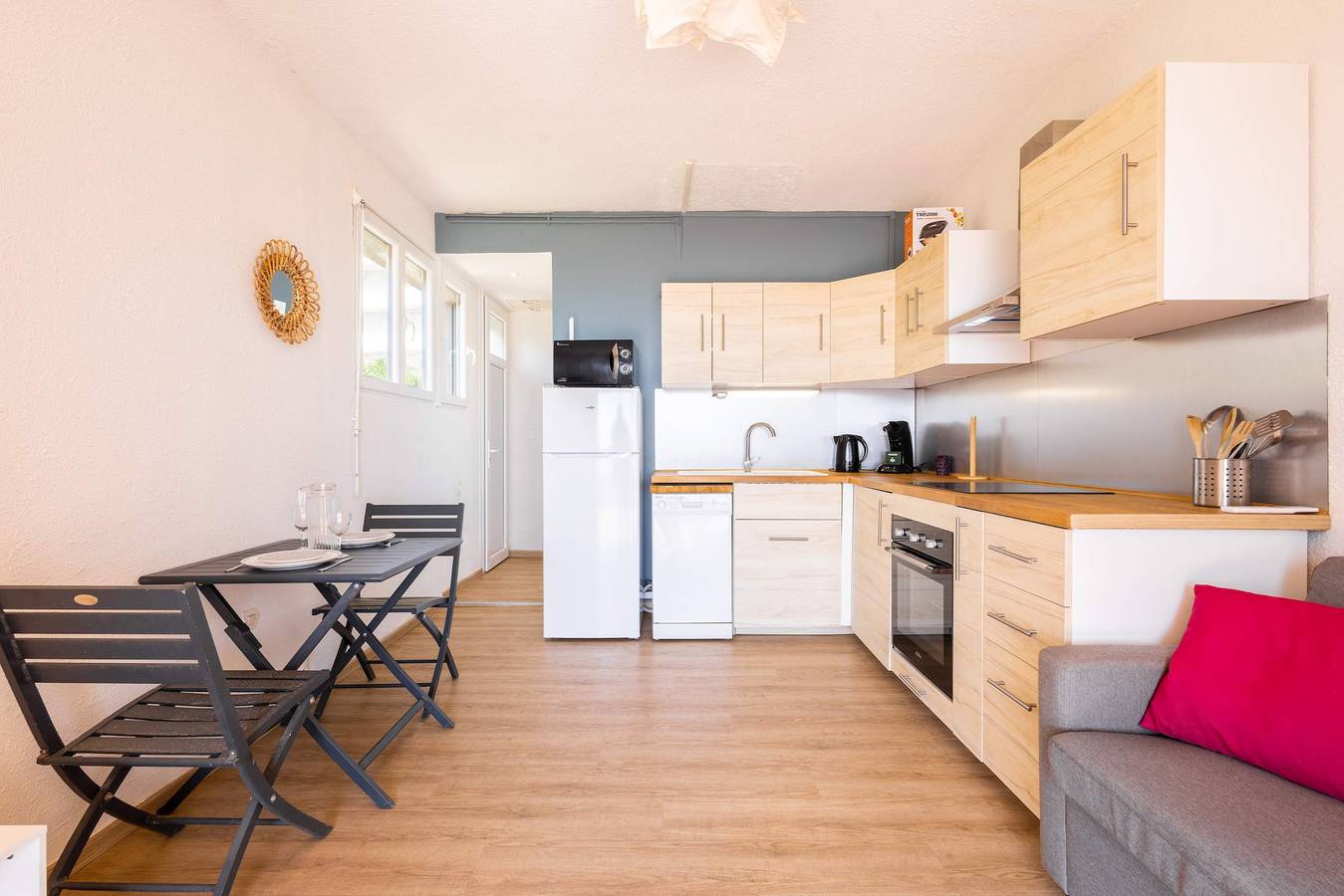Ferienhaus für 3 Personen mit Balkon/Terrasse in Valras-Plage, Mittelmeerküste (Frankreich)