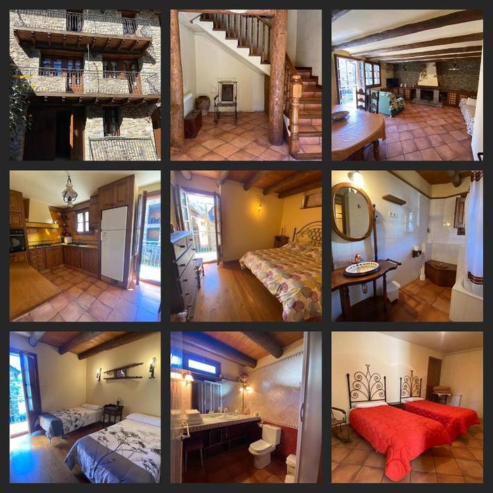 Casa rural para 6 personas, con Balcón además de Terraza y Vistas en Boí Taüll