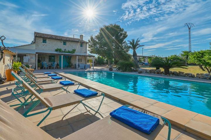 Maison de vacances pour 6 personnes, avec jardin et piscine - 1