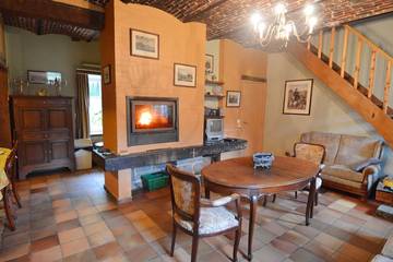 Gîte pour 4 personnes, avec jardin à Havelange