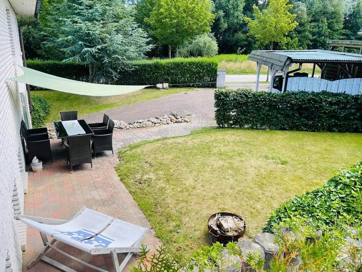 Ferienwohnung für 6 Personen, mit Garten und Terrasse in Papendorf