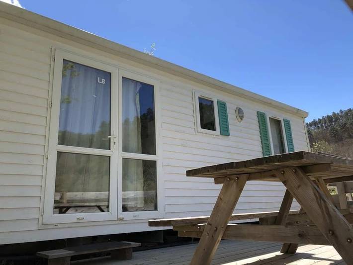 Mobil home pour 6 personnes, avec piscine et terrasse à Rennes-les-Bains - 3