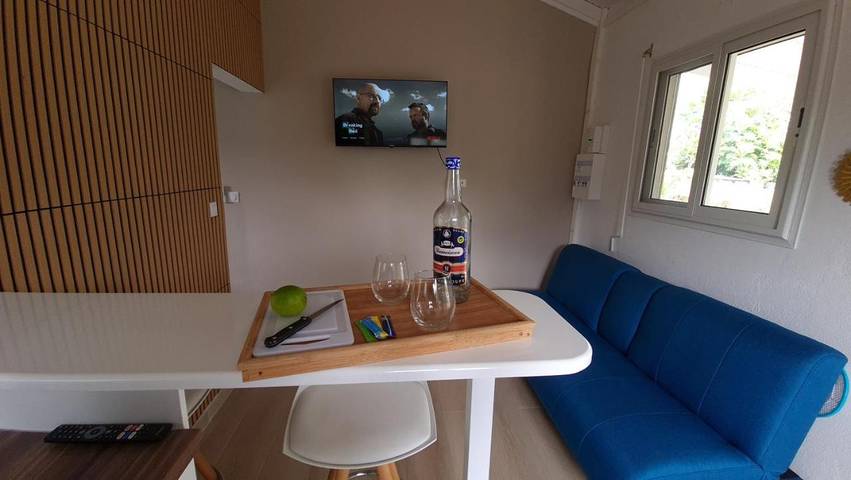 Location de vacances pour 3 personnes, avec terrasse et jardin à Petit-Canal - 3