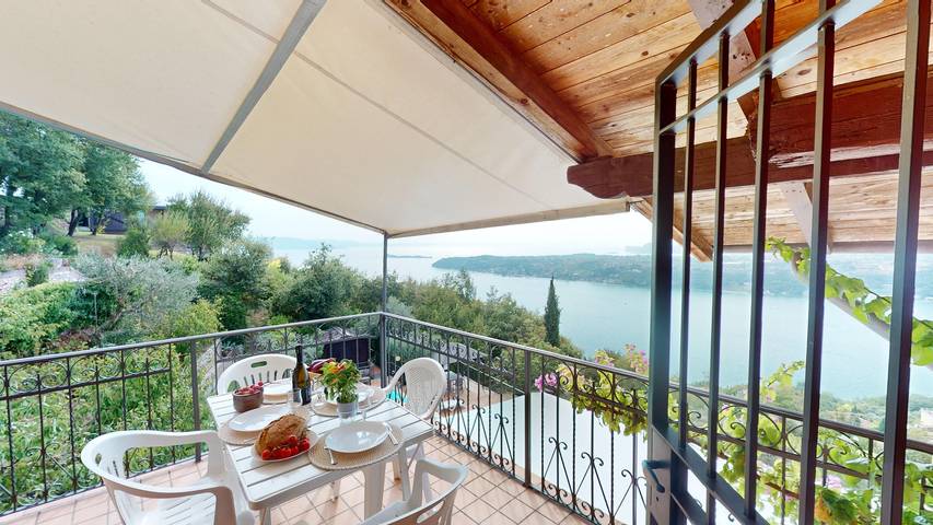 Ferienwohnung für 6 Personen, mit Seeblick und Terrasse sowie Garten in Salò - 3