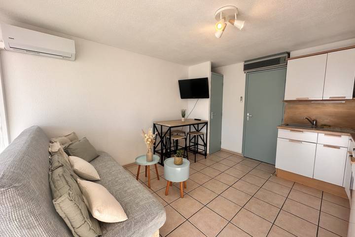 Ganzes Studio, Le Catamaran - Studio proche de la mer avec terrasse in Port Camargue, Le Grau-du-Roi