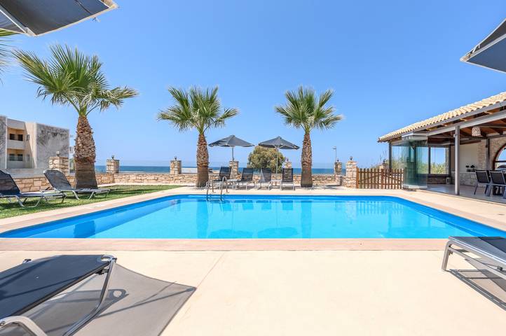 Golden Sand Beach villa in Rethymno en omgeving