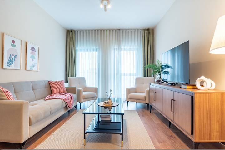 Apartamento de vacaciones para 5 personas, con jardín y balcón - 1