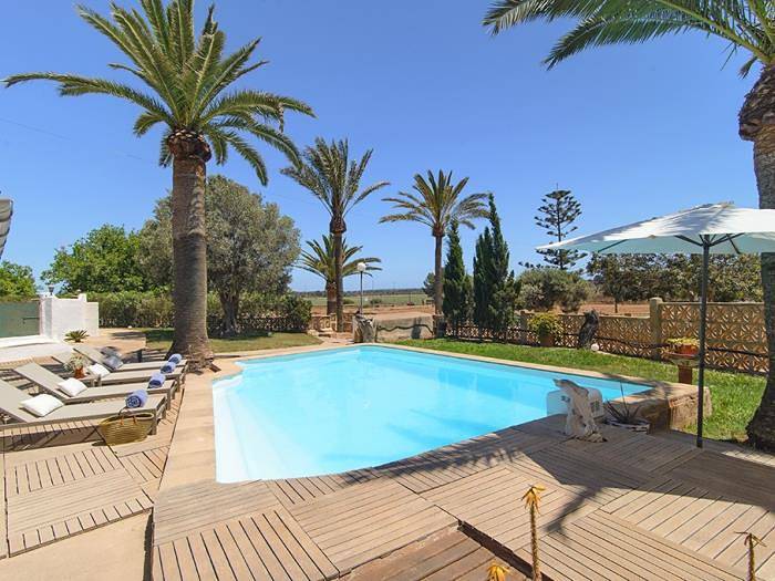 Villa Bohema Sa Padrina, privater Pool, Wlan in Colònia de Sant Jordi, Ses Salines
