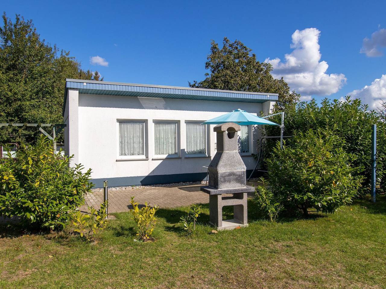 Bungalow Wieckhorst am Waldrand in Barth, Vorpommern