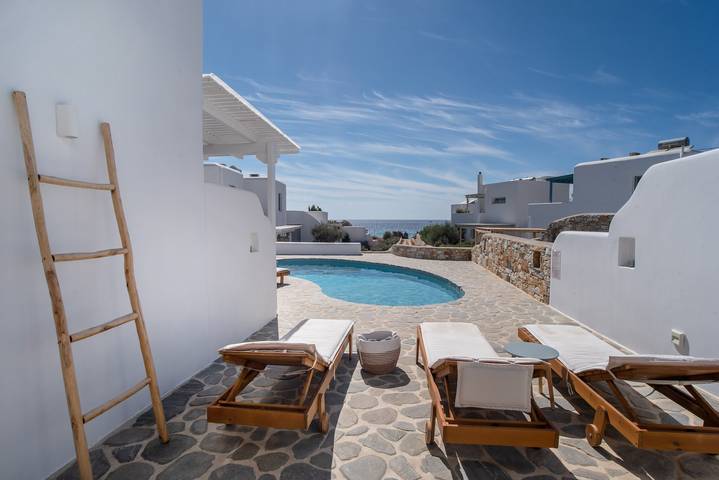 Location de vacances pour 6 personnes, avec jacuzzi et balcon dans Naxos - 2