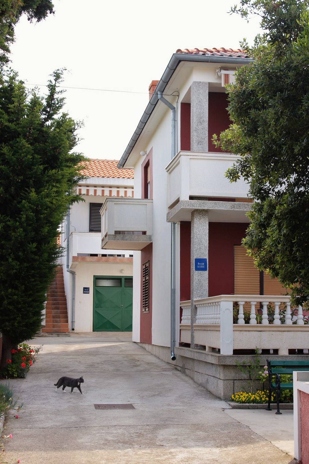 Appartamento intero, Appartamento di due stanze con balcone e vista mare Barbat (Arbe - Rab) A-4993-a in Kaštel (Barbat), Barbat na Rabu