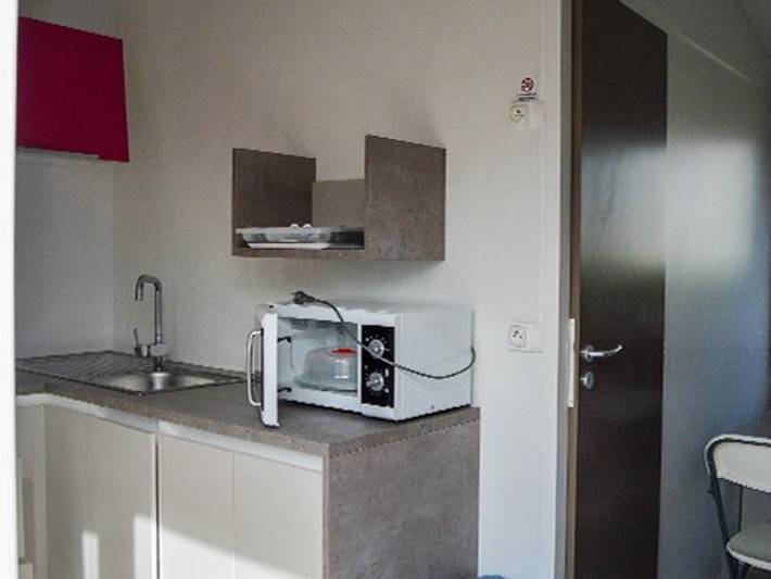 Camping Le Moulin de Kermaux - Mobilheim 4 personen - Comfort | 2 Schlafz. | 4 Pers. | Einfache Terrasse | Tv in Carnac, Côte des Mégalithes