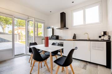 Location de vacances pour 2 personnes, avec jacuzzi et jardin, animaux acceptés à Saint-Martin-de-Seignanx