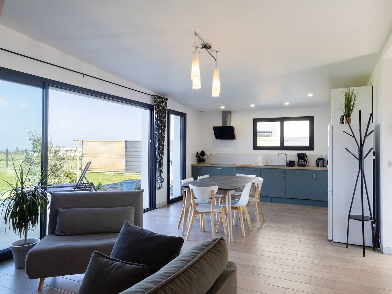 Maison "Ty glas mor" - vista al mar en la Costa de Granito Rosa in Trévou-Tréguignec, Costa de granito rosa