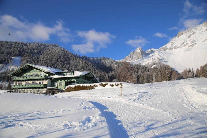 Maison d’hôte pour 3 personnes, avec jardin et vue ainsi que piscine et sauna à Ramsau am Dachstein - 4