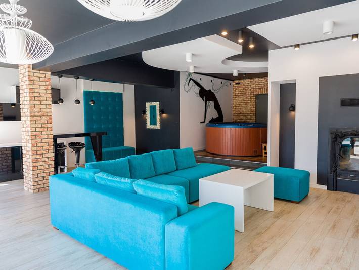 Villa für 8 Personen, mit Garten und Sauna sowie Terrasse und Whirlpool, kinderfreundlich in Polen - 3